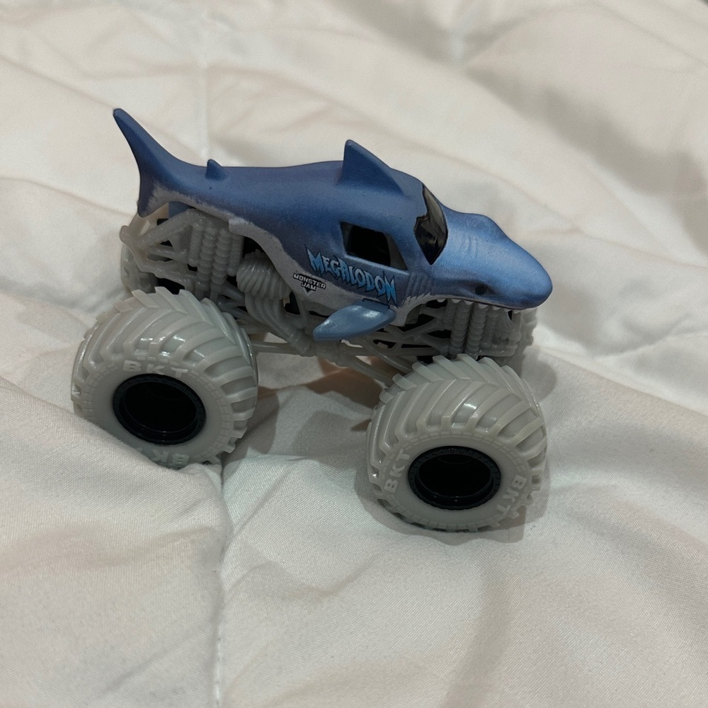 Blue Shark Monster Truck Toy
